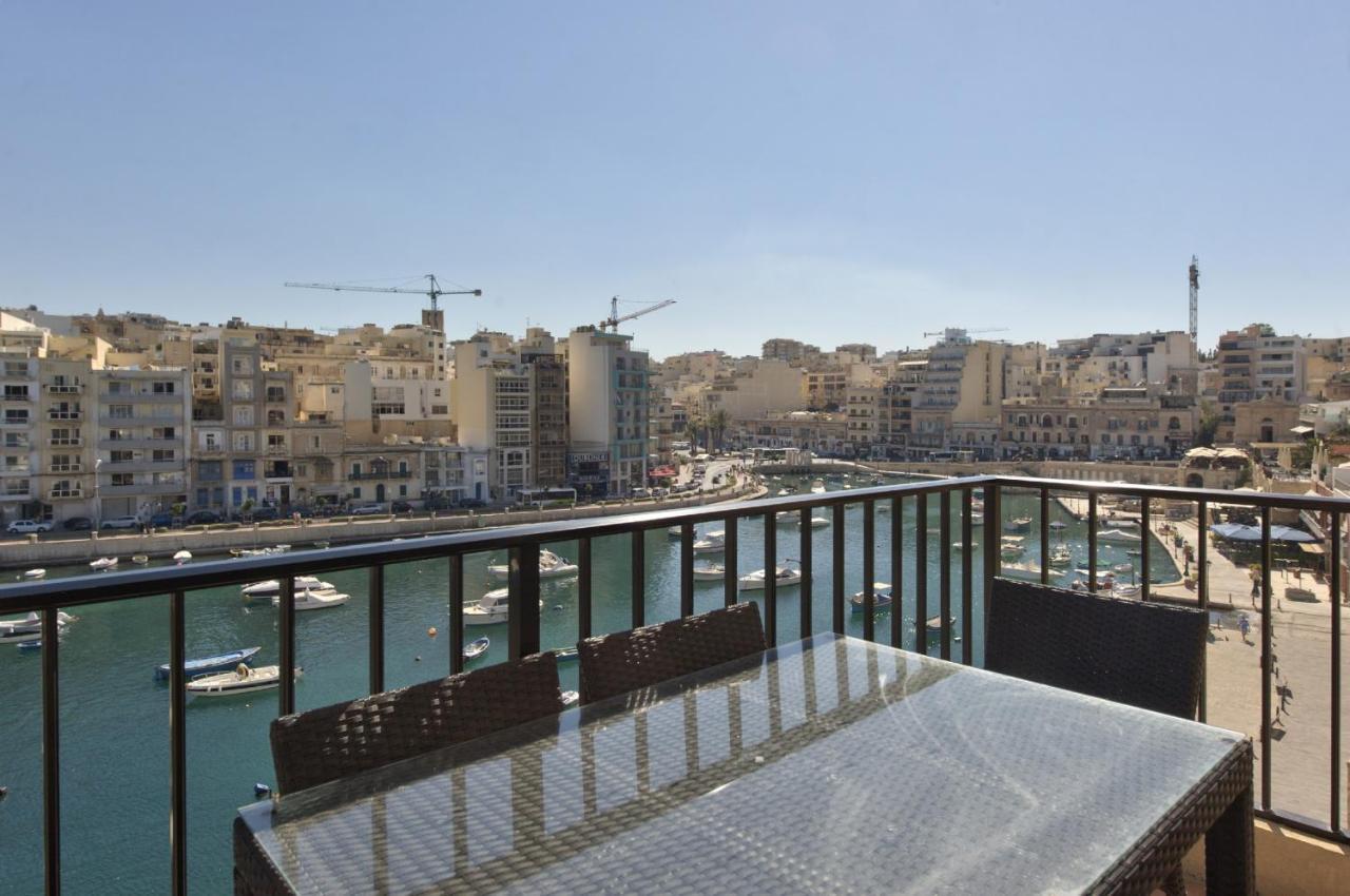 Spinola Court - Stunning Seaview Apartment & Penthouse On Spinola Bay By Shortletsmalta Saint Julian's Bagian luar foto