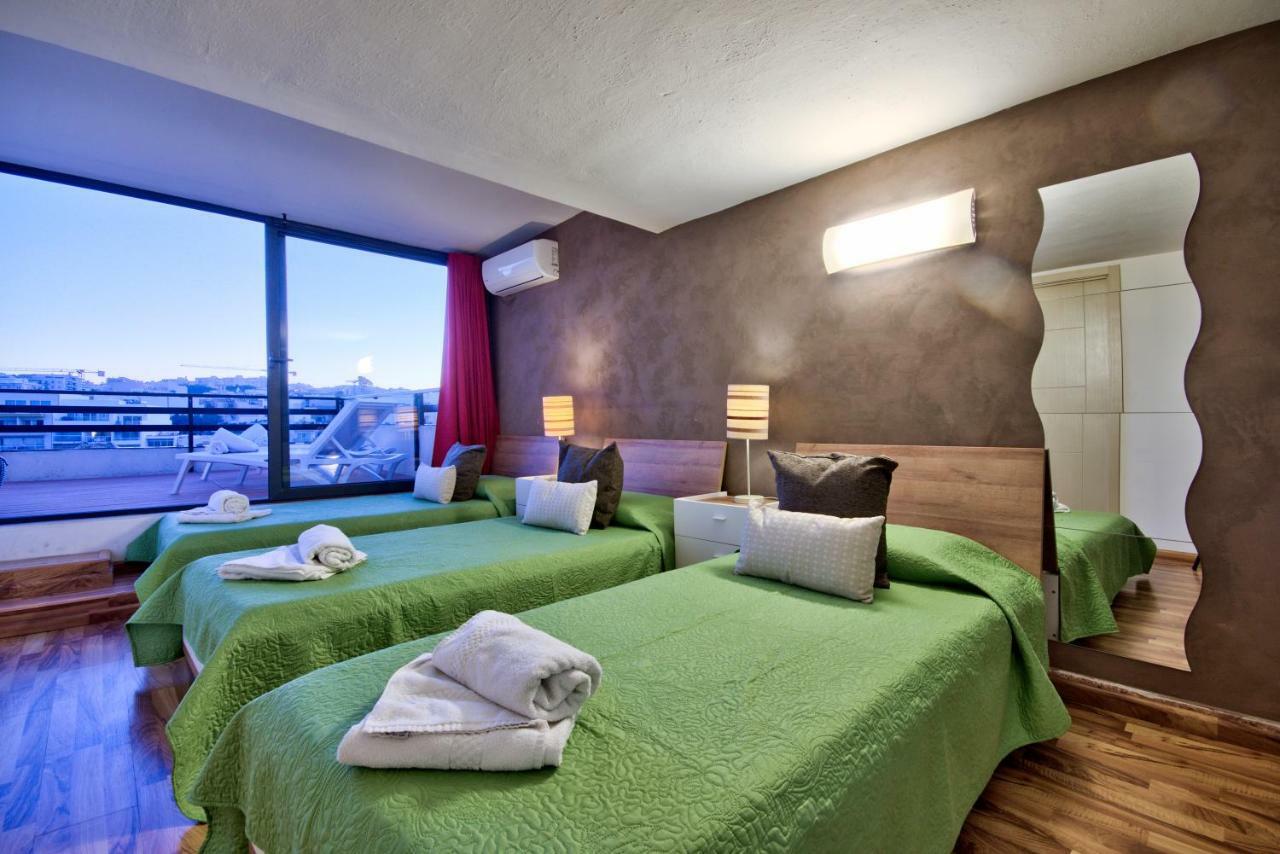 Spinola Court - Stunning Seaview Apartment & Penthouse On Spinola Bay By Shortletsmalta Saint Julian's Bagian luar foto